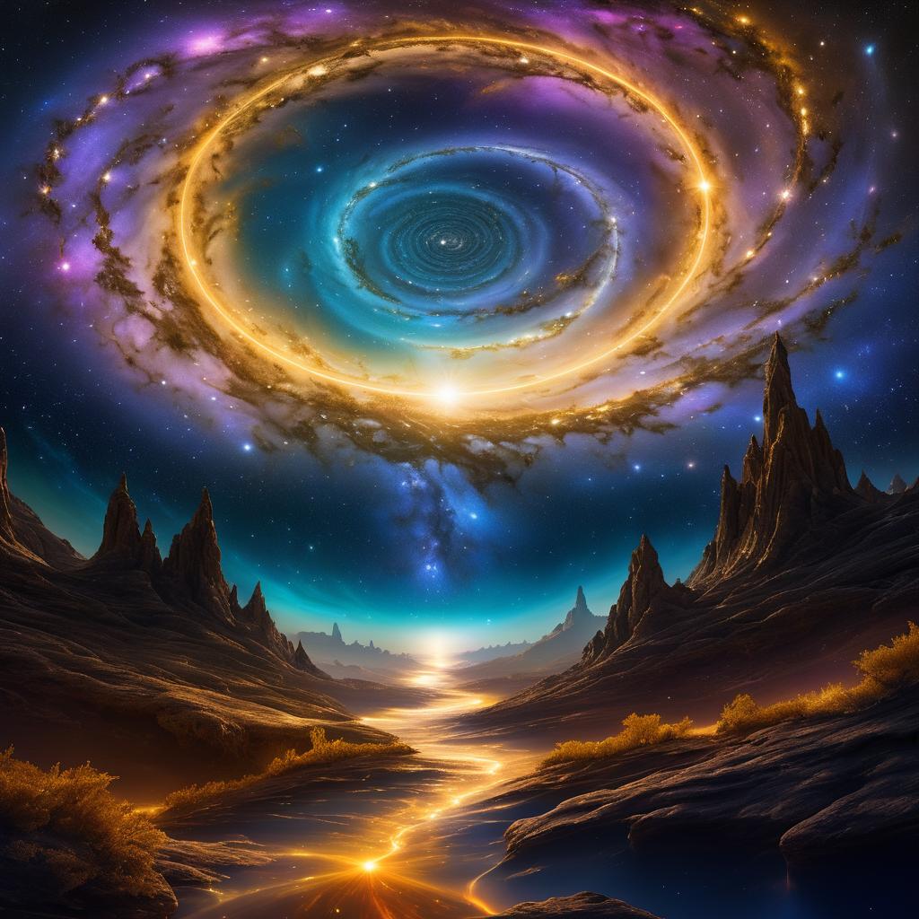 Enchanting Photorealistic Cosmic Realms