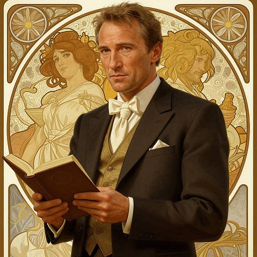 Clint Eastwood Inspired Digital Portrait