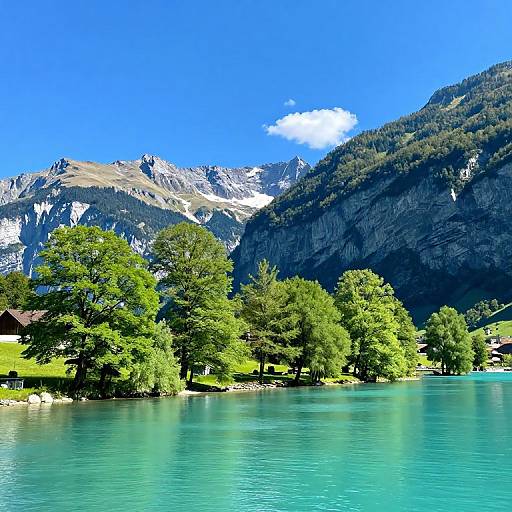 Verdant Trees by Verzasca Waters