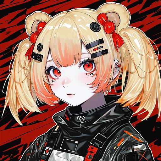 Illustration of Gummy (arknights), arknights in the style of Sp0i0ppp