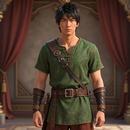 Fantasy Adventure Portrait with Costuming