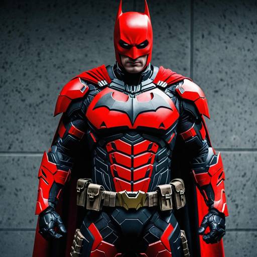 Dynamic Red Death Batman Cosplay Costume