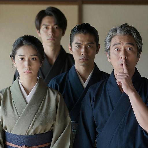 Diverse Portrait in Indoor Setting