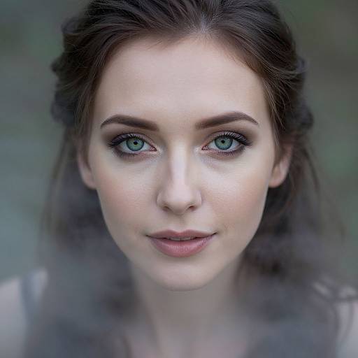 Ethereal Portrait of Slavic Woman