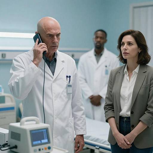 Intense Conversations in a Hospital Room