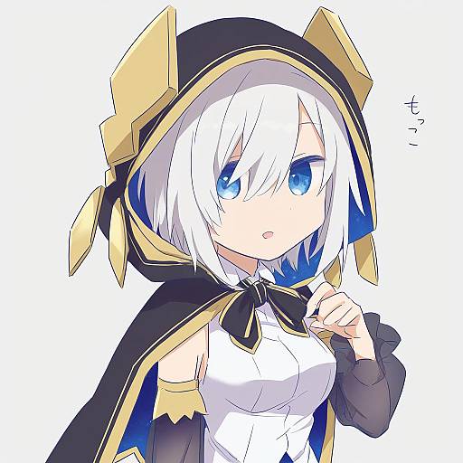 Illustration of Ars almal (1st costume), nijisanji in the style of Yamabuki (yusuraume)