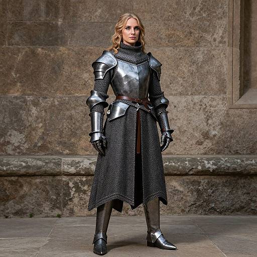 Medieval Woman Knight Costume