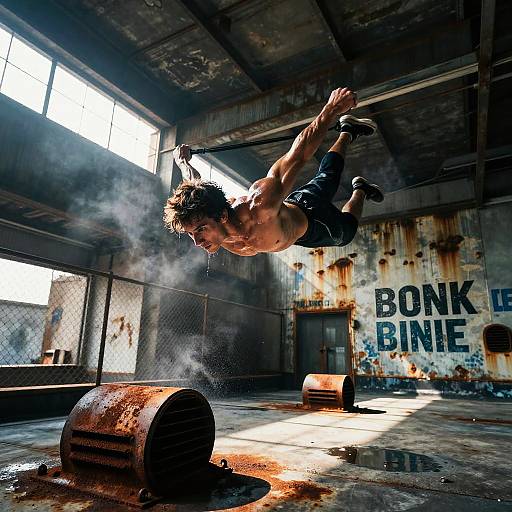 Epic Rust Belt Parkour Training