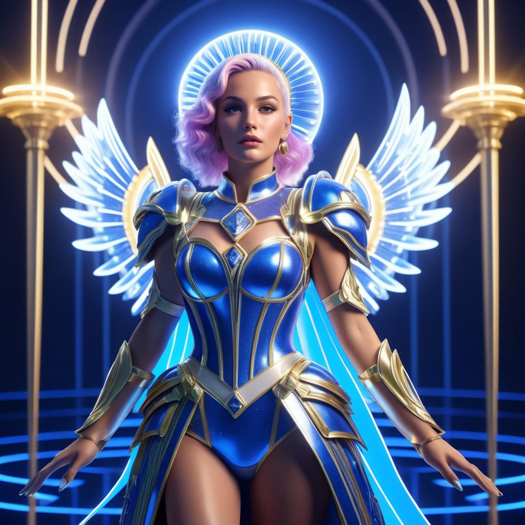 Katy Perry as a Celestial Guardian