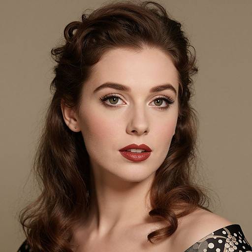 Hyper-Detailed Rococo Retro Portrait