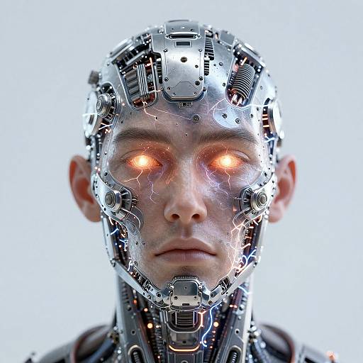 Biomechanical Reactor Face Concept Art