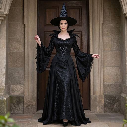 Wicked Witch East Costume Scene