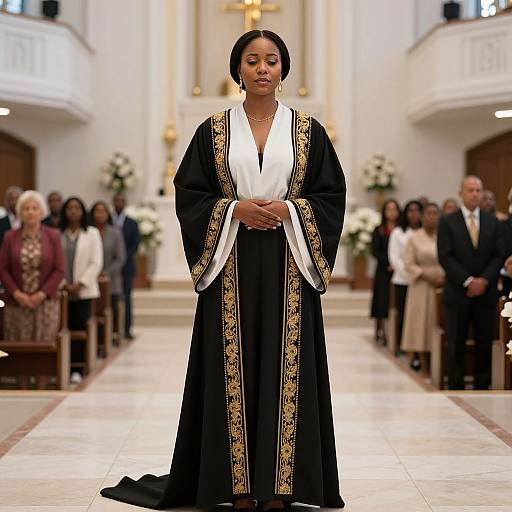 Confident Female Worship Leader Portrait