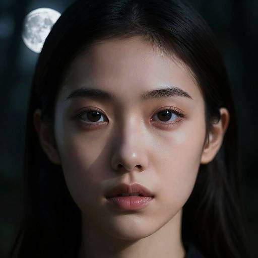 Otherworldly Sci-Fi Woman Portrait