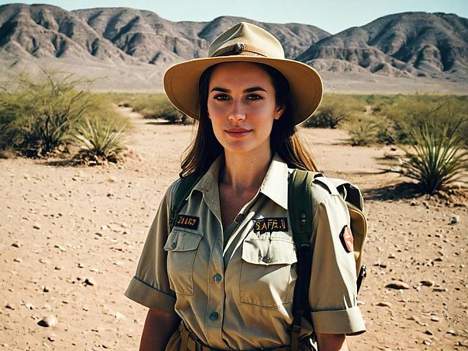 Adult Safari Costume Face Swap