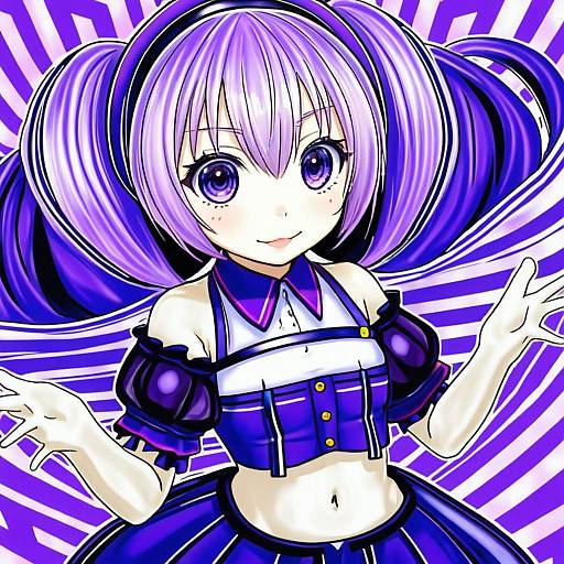 Illustration of Carro pino, .live in the style of Aki (neyuki41028)