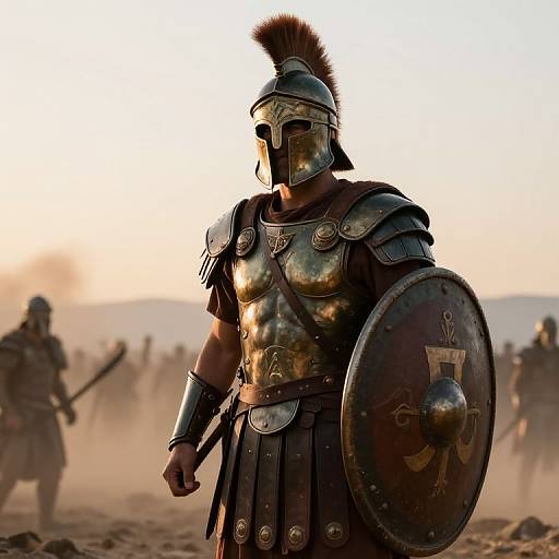 Ultra-Realistic Spartan Warrior Armor