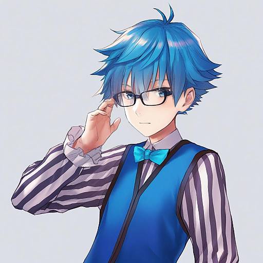 Illustration of Hans christian andersen (fate), fate (series) in the style of Applekun