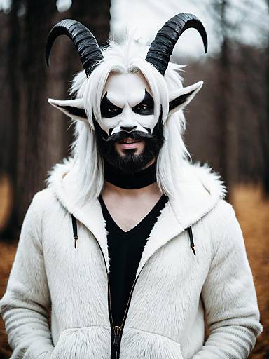 Lifestyle costume photo of Asriel dreemurr. Cosplay clothes