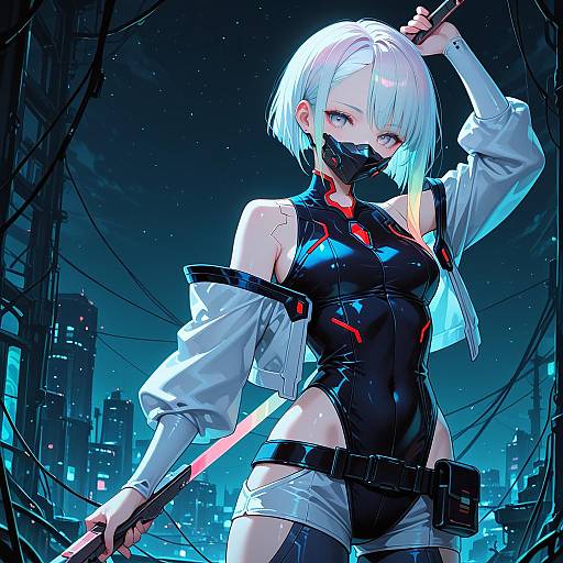 Cyberpunk Lucy: Nighttime Vigilante