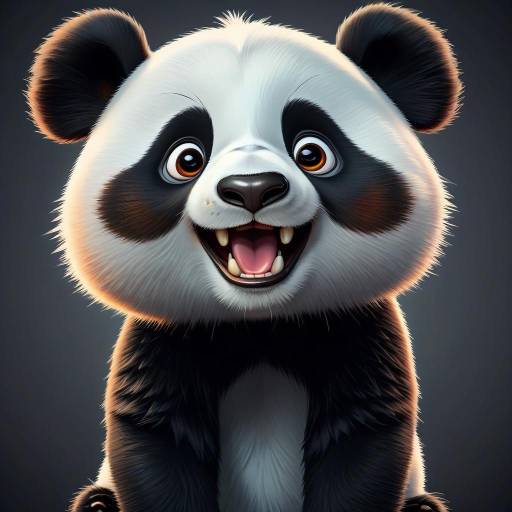 Vibrant Cartoon Panda Illustration Inspiration