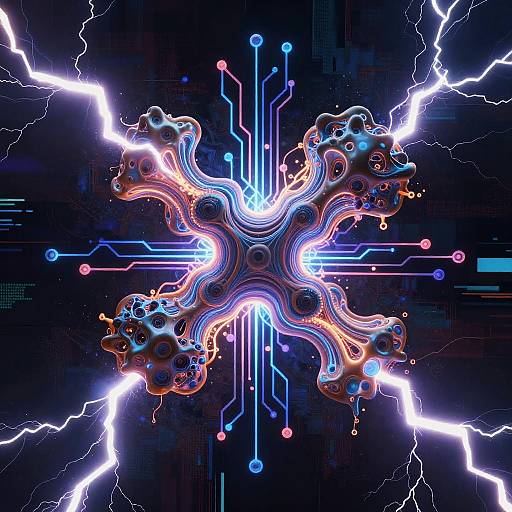 Glowing Circuits and Organic Fusion