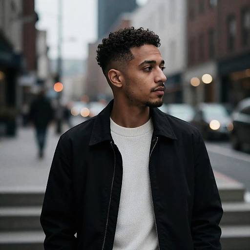 Cinematic Urban Portrait with Fade