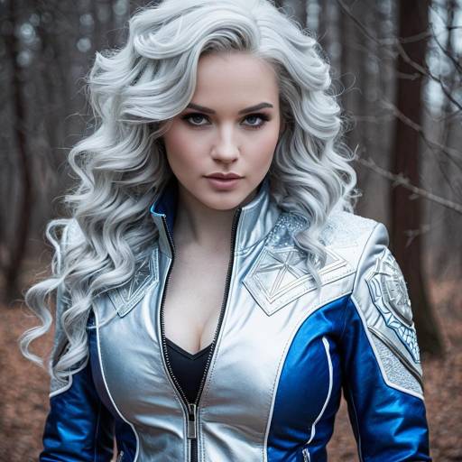 Stylish Killer Frost Caitlin Snow Cosplay