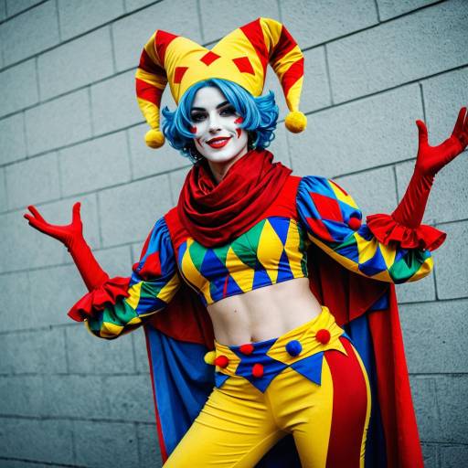 Vibrant Kefka Palazzo Cosplay Outfit