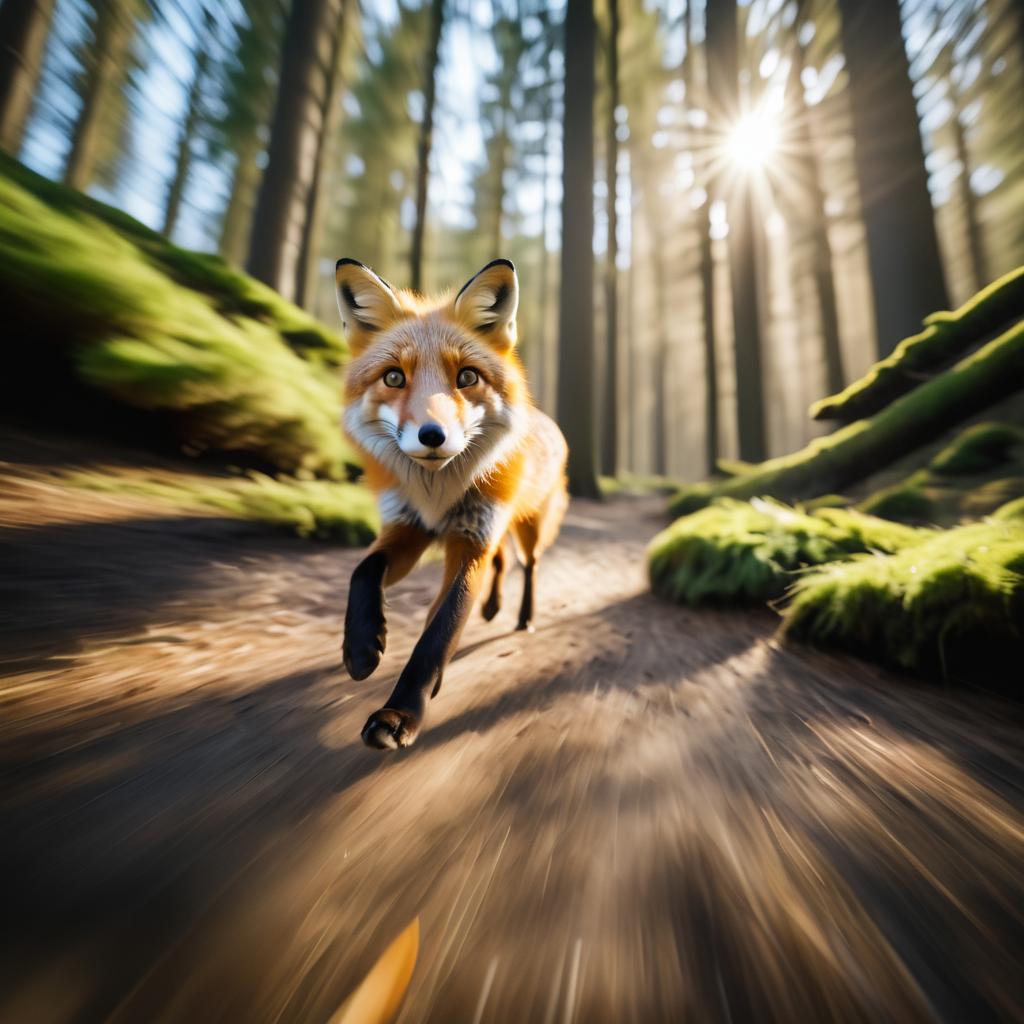 Dynamic GoPro Capture of a Fox