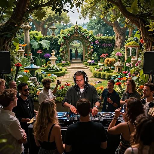 Unreal Engine Garden Party Scene