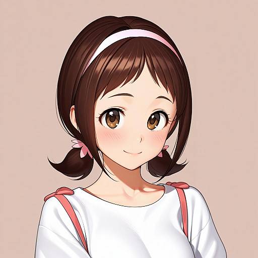 Illustration of Muramatsu sakura, idolmaster in the style of Abbystea