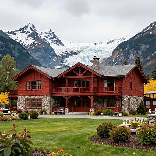 Scenic Kennicott Glacier Lodge Retreat