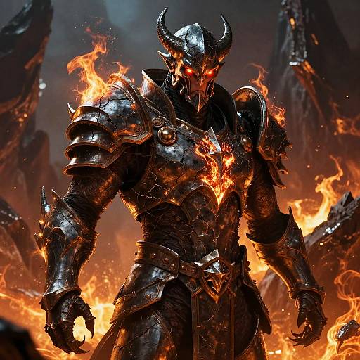 Fierce Sargeras in Dark Fantasy