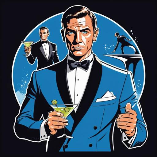 James Bond Cartoon T-Shirt Design James Bond Cartoon T-Shirt Design
