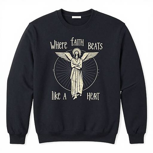 Faith-Inspired Devotion Sweatshirt Design