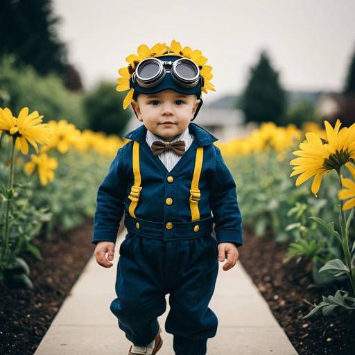 Realistic Great Grandpa Infant Costume Portrait
