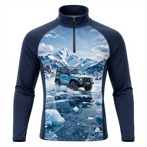 Ultra-Realistic Ice Carving Expedition Shirt