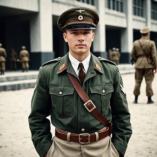 Realistic World War II Soldier Attire