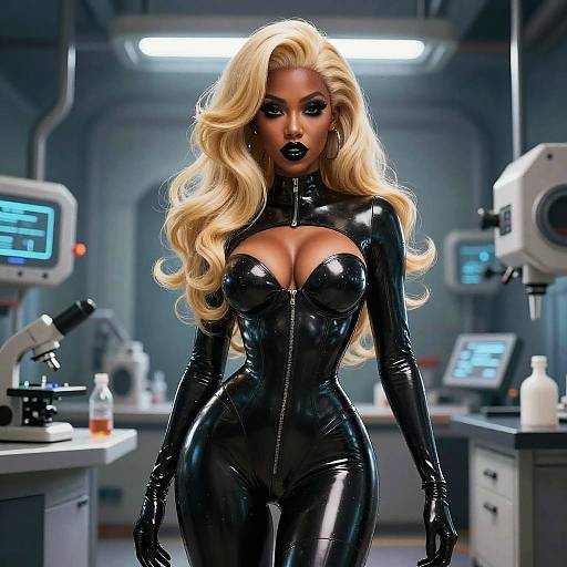 Ultra-Detailed Fantasy Bimbo Character