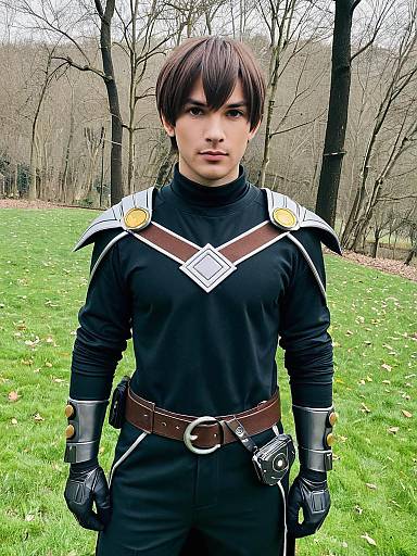 Cosplay photo of alban knox. Costume clothes