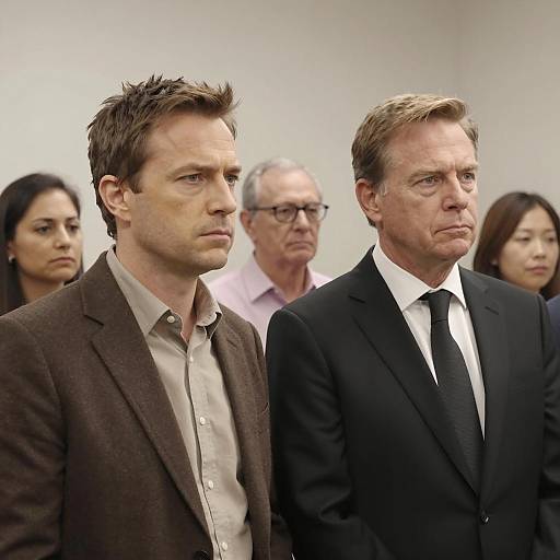 Serious Businessmen in Meeting