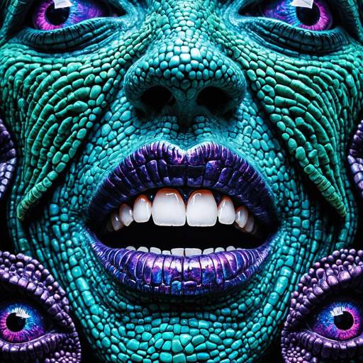 Surreal Hyper-Realistic Psychedelic Entity