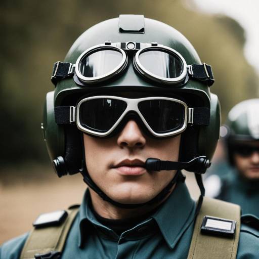 Realistic Action Man in Fancy Dress