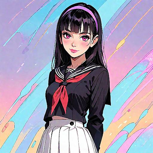 Daidouji Tomoyo in School Uniform