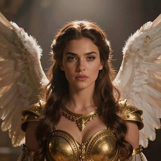 Epic 3D Portrait of a Turkish Angel