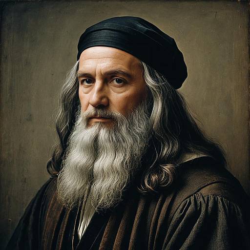 Portrait in Leonardo da Vinci Style