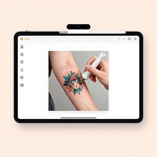 Online Tattoo Removal Photo Editor