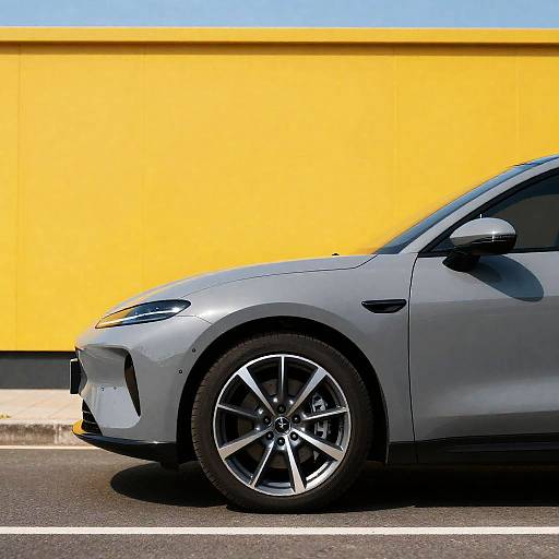 High-Quality Realistic Urban Car Photo