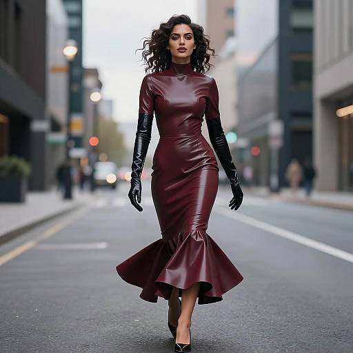 Fetish Fashion in Urban Twilight